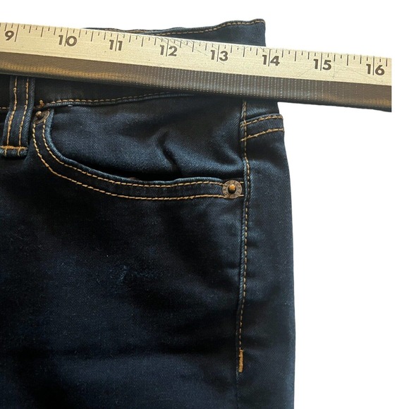 J Crew Jeans Womens Size 28 Skinny Blue Denim Stretch Dark Wash Pockets - Picture 4 of 6